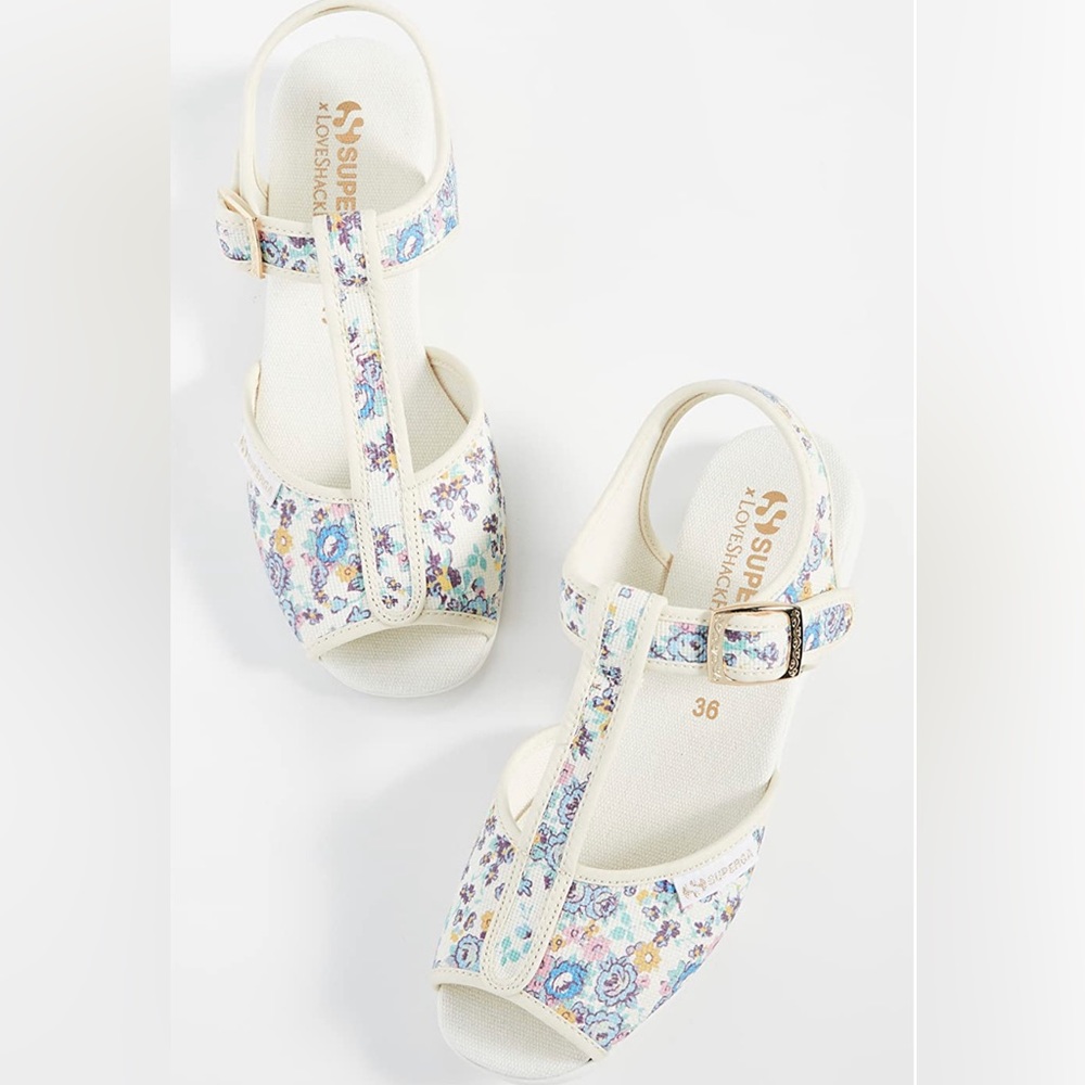 Superga LoveShackFancy sandals